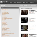 Free videos by CBS channel television